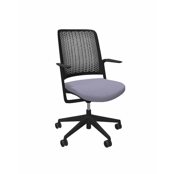 Office Chair WithMe Nowy Styl SNCSE11 Black Light grey-0