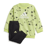Sports Outfit for Baby Adidas Bluv Q3 Cset Light Green-0