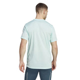 Men’s Short Sleeve T-Shirt Adidas Run It Aquamarine-4