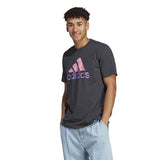 Men’s Short Sleeve T-Shirt Adidas Black-5