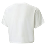 Child's Short Sleeve T-Shirt Puma 845346 52 White-4