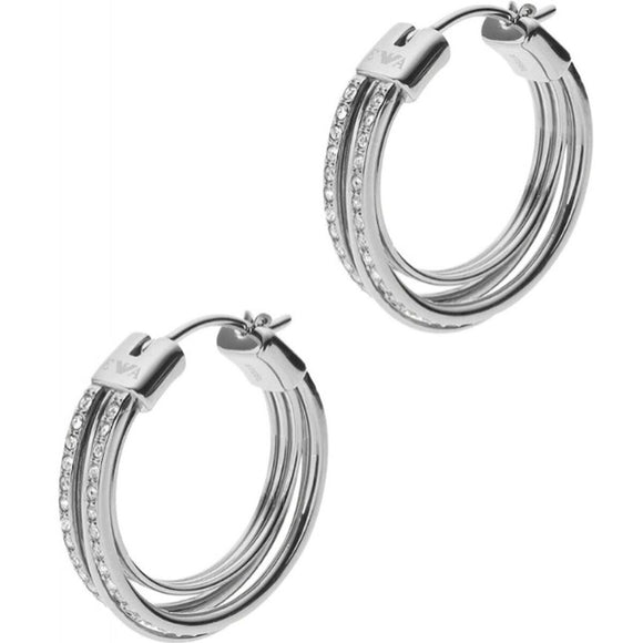 Ladies' Earrings Emporio Armani HERITAGE Stainless steel-0