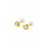 Ladies' Earrings Lotus HIN00207 Golden-0