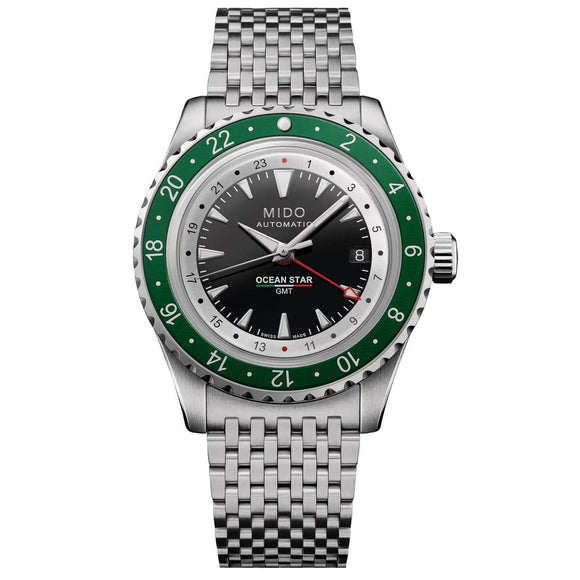 Men's Watch Mido OCEAN STAR GMT LIMITED EDITION Silver-0