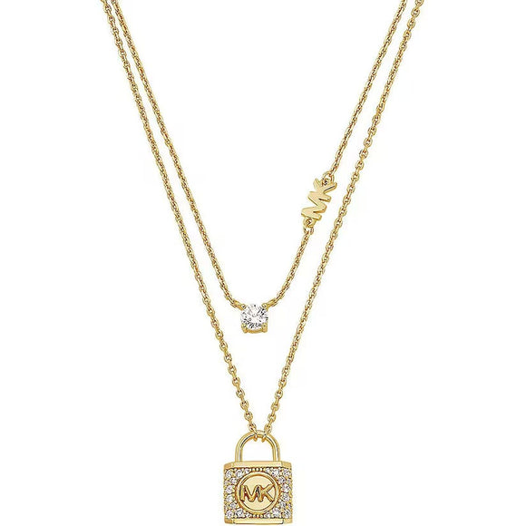 Ladies' Pendant Michael Kors MKC1630AN710 Golden-0