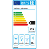Conventional Hood Mepamsa MAXIMA 60V2 60 cm Steel-1