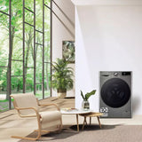 Smart Washer-Dryer LG F4DR7011AGS 1400 rpm 11 kg/6 kg-2