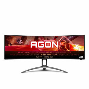 Monitor AOC AG493UCX2 DQHD 165 Hz LED VA Flicker free NVIDIA G-SYNC 49"-0