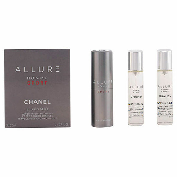 Women's Perfume Set Chanel Allure Homme Sport Eau Extrême 20 ml 2 Pieces-0