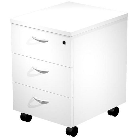 Chest of drawers Artexport Presto With wheels White Melamin 43 x 52 x 59,5 cm-0