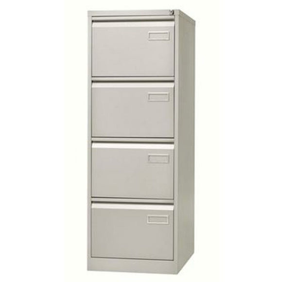 File Cupboard Bisley Grey A4 Metal 132,1 x 47 x 62,2 cm-0