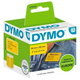 Printer Labels Dymo Label Writer Yellow 220 Pieces 54 x 7 mm (6 Units)-1