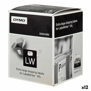 Printer Labels Dymo LW 4XL Black/White 104 x 159 mm (12 Units)-0