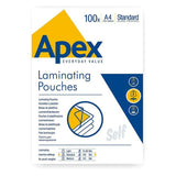 Laminating Pouches Fellowes 100 Pieces Transparent A4 (10Units)-1