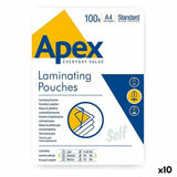 Laminating Pouches Fellowes 100 Pieces Transparent A4 (10Units)-0
