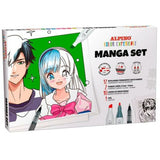 Set of Felt Tip Pens Alpino Manga Color Experience (8 Units)-1