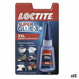 Instant Adhesive Loctite Super Glue-3 XXL 20 g (12 Units)-0