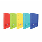 Ring binder Oxford Live & Go Multicolour A4+ (10 Units)-1