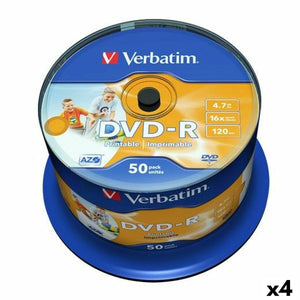 DVD-R Verbatim 4,7 GB 16x (4 Units)-0