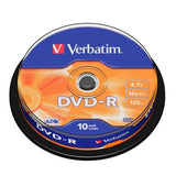 DVD-R Verbatim 4,7 GB 16x (20 Units)-1