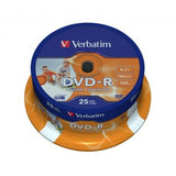 DVD-R Verbatim 4,7 GB 16x (8 Units)-1