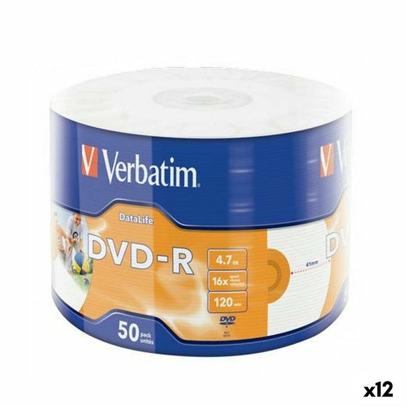 DVD-R Verbatim 4,7 GB 16x (12 Units)-0