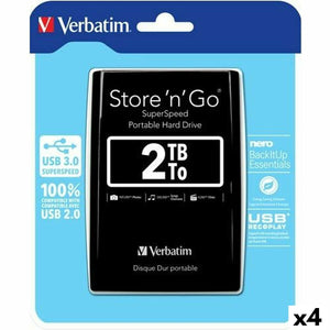 External Hard Drive Verbatim Store n Go 2 TB-0