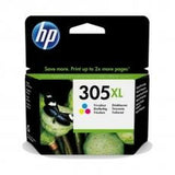 Original Ink Cartridge HP 305XL Tricolour (60 Units)-1