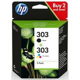 Original Ink Cartridge HP 303 Yellow (24 Units)-1