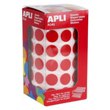 Stickers Apli Gomets Red Circular (36 Units)-1