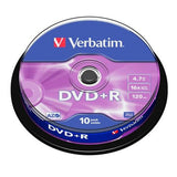 DVD+R Verbatim 4,7 GB 16x 10 Pieces (20 Units)-1