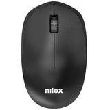 Wireless Mouse Nilox Black 1000 dpi (50 Units)-1