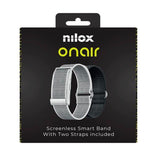 Activity Bangle Nilox ONAIR Black Silver (5 Units)-1