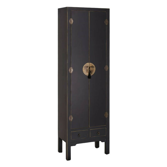 Cupboard ORIENTE 55 x 33 x 185 cm Black-0