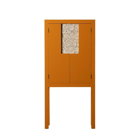 Cupboard ORIENTAL CHIC 60 x 30 x 130 cm Orange MDF Wood DMF-0