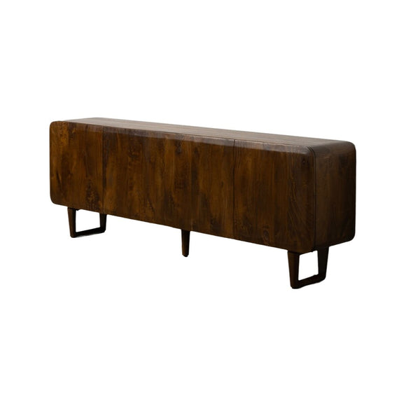 Sideboard Brown Black Mango wood 234 x 44 x 86 cm-0