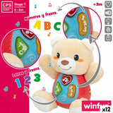 Soft toy with sounds Winfun Bear 16,5 x 18 x 11,5 cm (12 Units)-9