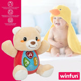 Soft toy with sounds Winfun Bear 16,5 x 18 x 11,5 cm (12 Units)-2