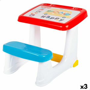 Desk Fisher Price Plastic 53,5 x 49 x 72,5 cm (3 Units)-0