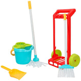 Cleaning Trolley with Accessories Colorbaby 5 Pieces Toy 24,5 x 43,5 x 15 cm (20 Units)-3