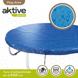 Protective Tarpaulin Aktive Elastic Bed Blue Ø 366 cm (6 Units)-4