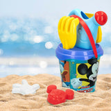 Beach toys set Mickey Mouse Ø 18 cm polypropylene (12 Units)-3