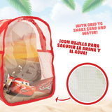 Beach toys set Cars polypropylene (12 Units)-4