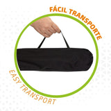 Folding Table Aktive Silver Aluminium 110 x 70 x 70 cm (4 Units)-1