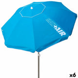 Sunshade Aktive Blue Steel 220 x 216 x 220 cm (6 Units)-2