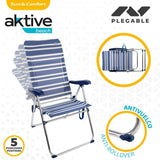 Folding Chair Aktive Mykonos 47 x 108 x 66 cm (4 Units)-2
