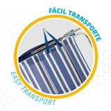 Folding Chair Aktive Mykonos 47 x 108 x 66 cm (4 Units)-1