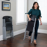 Folding Chair Lifetime Black 50 x 84 x 48,5 cm (5 Units)-1