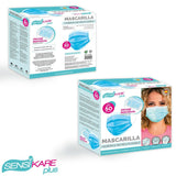 Box of hygienic masks SensiKare 50 Pieces (12 Units)-4
