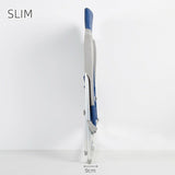 Beach Chair Aktive Slim Foldable Navy Blue 47 x 107 x 66 cm (4 Units)-5